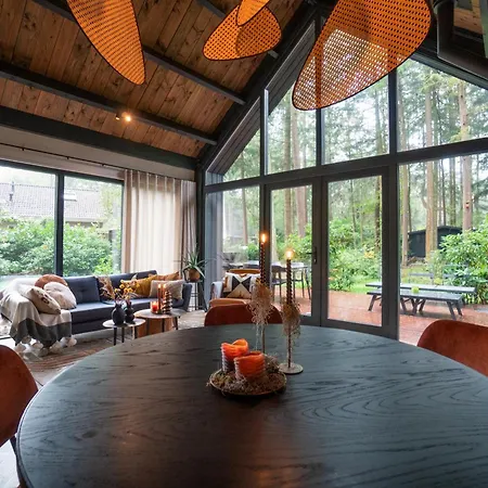 Vakantiehuis Fantastisch Luxe Boshuis I Onthaasten In De